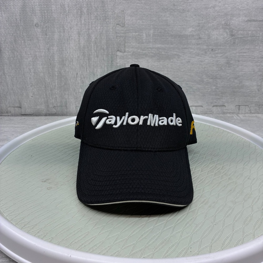 TaylorMade Adidas Golf Hat Mens L/XL Black Polyester Penta TP R11s Embroidered